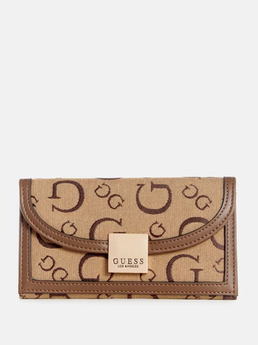 Billetera Guess Original Gammill Brown Multi