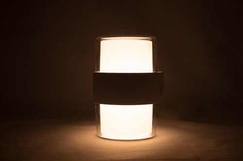 Lampara De Muro Arbotante Led 12w Luz Cálida Doble Blanca Color Blanco