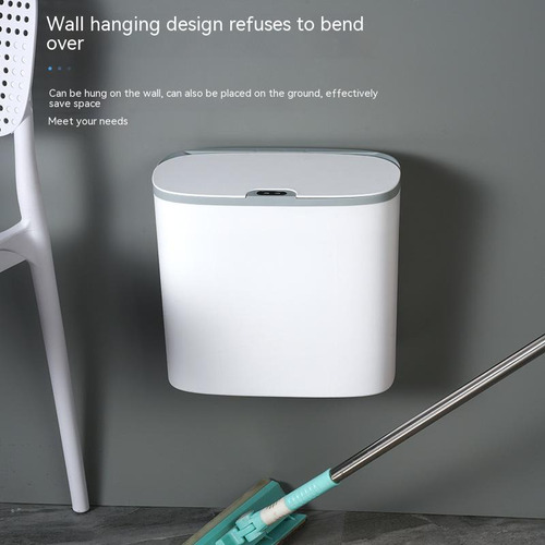 . Bote De Basura Automático Con Sensor Inteligente, Baño, Co