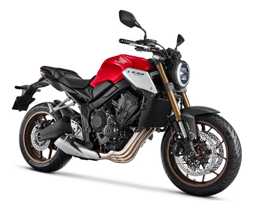 Imagem 1 de 9 de Honda Cb 650r 2021 - Vermelho