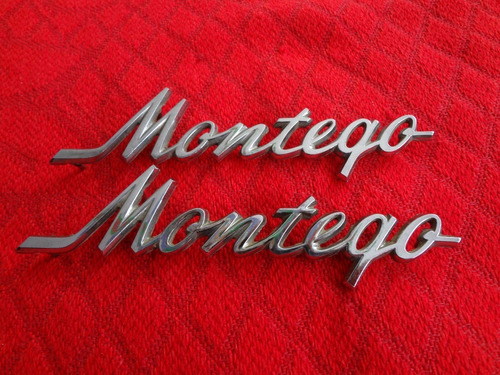 Par De Emblemas Ford Mercury Montego Originales