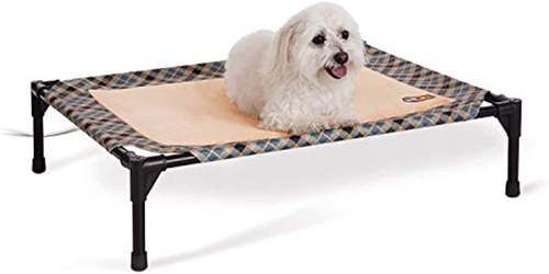 K&h Pet Products Thermo-pet Cuna Calefactada Cama Elevada Pa