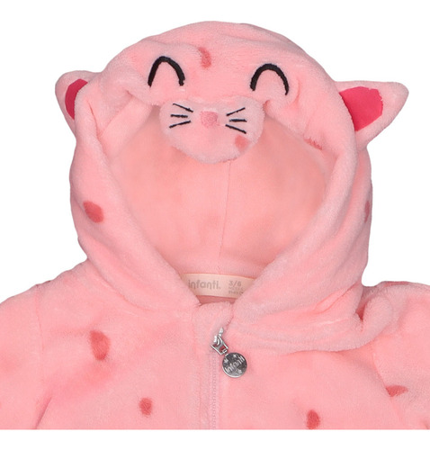 Enterito Osito Bebe Fur Niña Infanti W25