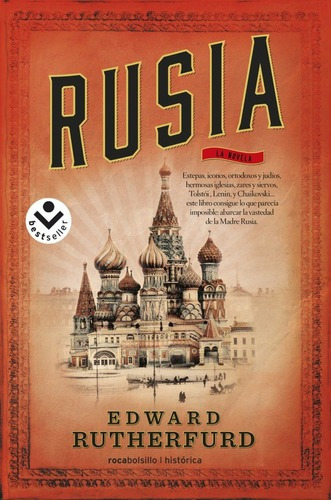 Rusia, La Novela, De Rutherfurd, Edward. Editorial Roca Bolsillo, Tapa Blanda En Castellano, 2015