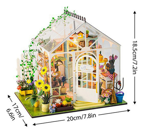 Kits De Casas De Muñecas En Miniatura Para Hacer Tú Mismo