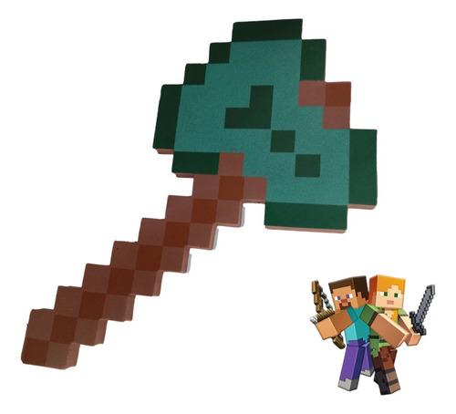 Machado De Diamante Minecraft E.v.a