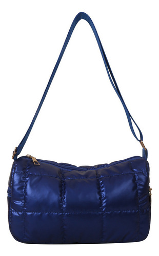 Elegante Bolso De Hombro De Algodón Acolchado Con Coche Mode