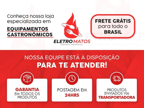 Imagem 3 de 3 de Chapa Lanches Profissional Hambúrguer Gaveta Coletora 80x40