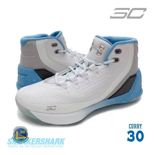 Tenis Blancos Under Armour Curry 3 | gratis