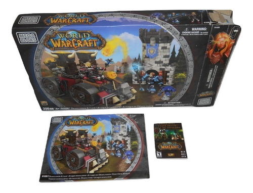 Caja E Instructivo Warcraft Mega Bloks Ataque Demoledor 299 (Usado)