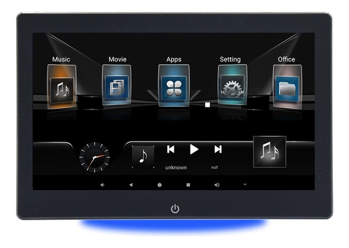 10.1 Android 12 Reposacabezas Reproductores De Vídeo Wifi