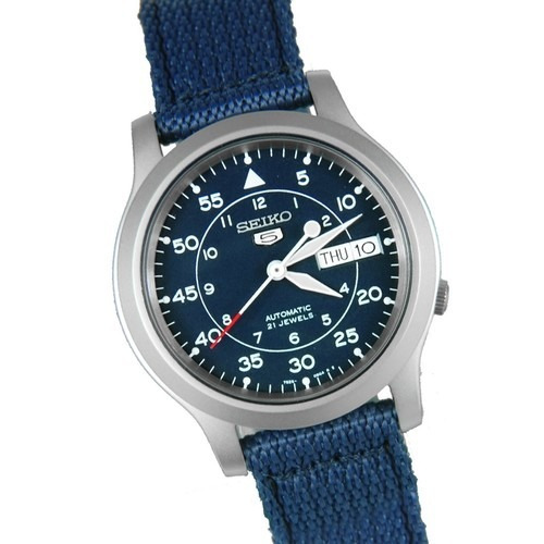 Imagen 4 de 12 de Reloj De Acero Snk807 Seiko 5 Automático Inoxidable Original