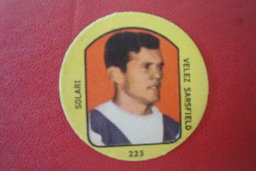 Figuritas Deportito Año 1963 Solari 223 Velez Sarsfield