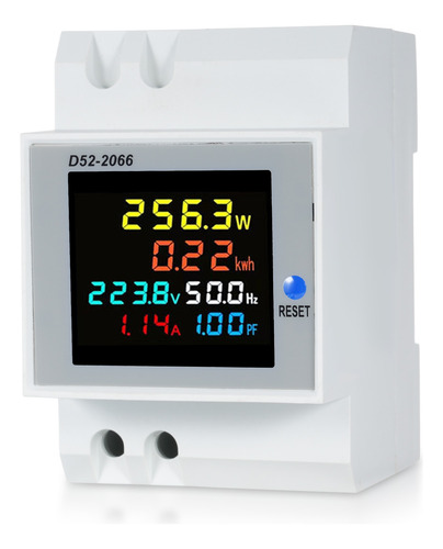 Medidor Elétrico Multifuncional D52-2066 6 Em 1 Digital