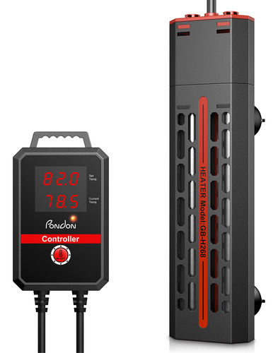 Calentador Sumergible Para Acuario Con Lectura De Temperatur