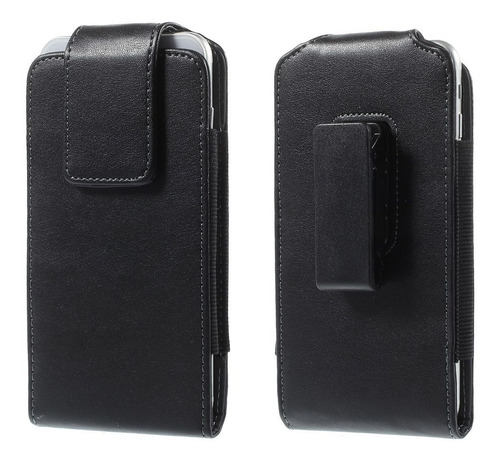 Capa Premium Em Couro Com Clip De Cinto P/ Galaxy A70 A80 