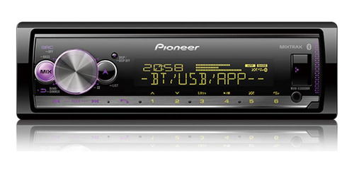 Media Receiver Pioneer Mvh-x3000br Som Automotivo Bluetooth