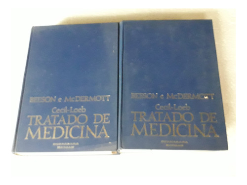 Volumes 1 E 2: Tratado De Medicina 13ª Edição. De Cecil-loeb; Paul B Beeson; Walsh Mcdermott Pela Koogan (1973)