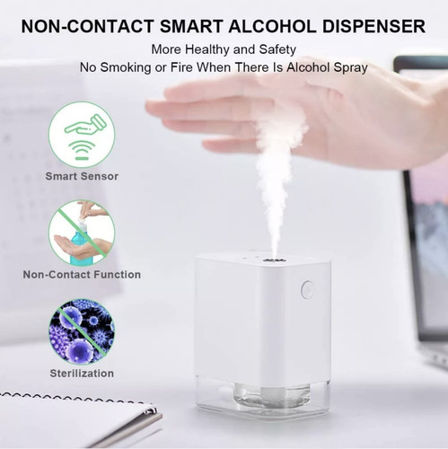 Sanitizador Desinfectante Manos Inteligente Sensor + Regalo