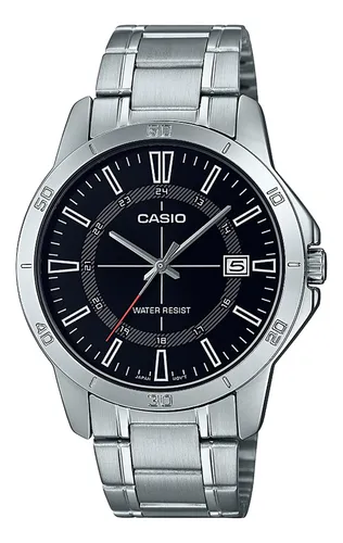 Reloj De Pulsera Casio Mtp-v004d Analógico Para Hombre Color Plateado  Correa Acero Inoxidable Cromado con Ofertas en Carrefour