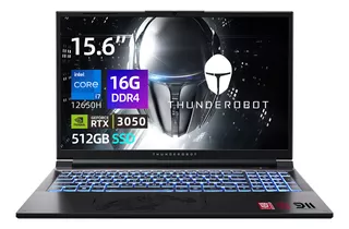 Laptop gamer Thunderobot 911MT 12th Intel Core i7 12650H 16GB de RAM 512GB SSD, NVIDIA GeForce RTX 3050 165 Hz 1920x1080px Windows 11 Pro