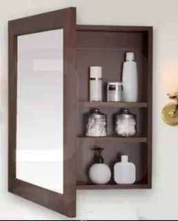 Mueble Organizador De Baño Espejo Melamina Rh