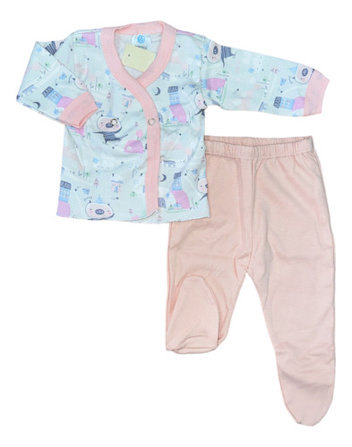 Conjunto Bebe Batita Y Ranita Puro Algodon Gamise