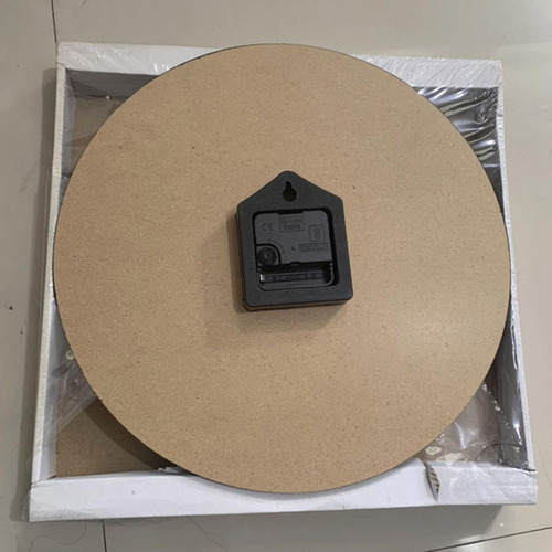 L Battery Operated Wooden Wall Clocks, Style