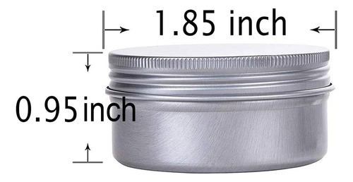 Paquete De 20 Recipientes Recargables De Aluminio De 1 ...