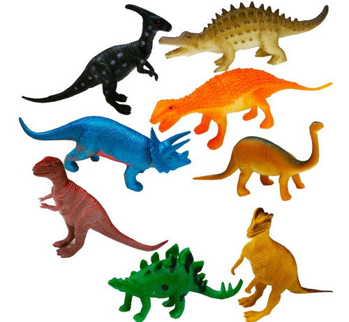 Kit Animais Jurássicos - Brinquedo Infantil Dinossauro