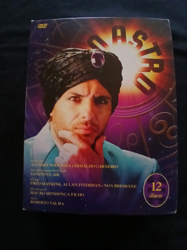 Box O Astro - Dvd Com 12 Discos Globo Marcas Novela Nacional (Usado)
