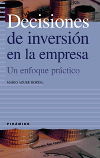 Libro Decisiones De Inversión En La Empresa De Aguer Hortal