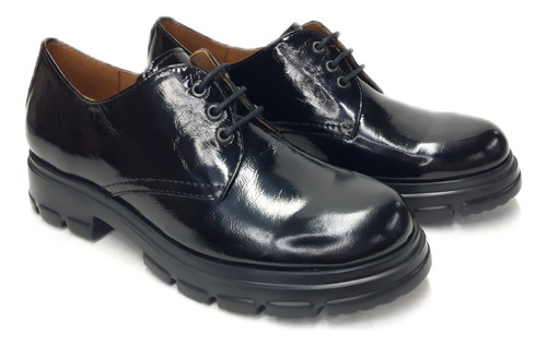 Zapatos Abotinados Roble® Cuero Mujer Taco Bajo Moda