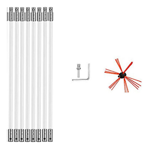 Limpiador De Chimenea Cepillo De Limpieza Duradero 4m