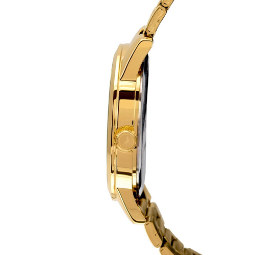 Relógio Masculino Dourado Condor Classic Luxo Original 5 Atm