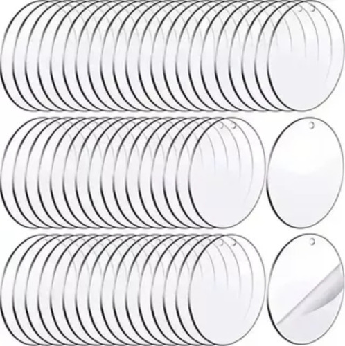 Figuras De Acrílico Para Llaveros 6cm Pack De 10u En 2mm