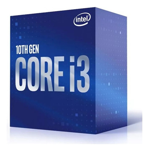 Procesador Intel Dektop Core I3-10105f Lga1200 Box Req. Tv