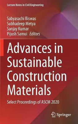 Libro Advances In Sustainable Construction Materials : Se...