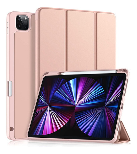 Case Akkerds Para iPad Pro 11 M2 2022 4gen Con Portalápiz