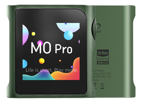 Mp3 Player Shanling M0 Pro Bluetooth Hi-res 15h Battery 2tb