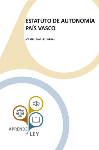 Libro:  Estatuto De Autonomía País Vasco (spanish Edition)