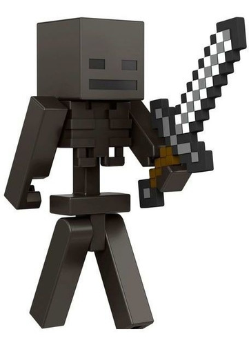 Minecraft - Esqueleto Wither - Construye Un Portal - Mattel
