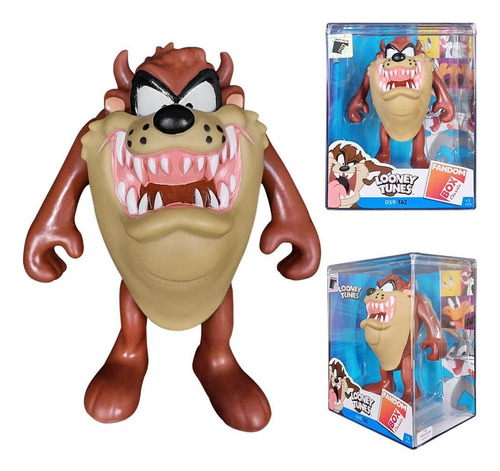 Boneco Taz Looney Tunes Fandombox Brinquedo Articulado Com