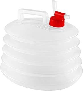 Kingcamp Contenedor De Agua Plegable Sin Bpa, Con Espita, Po