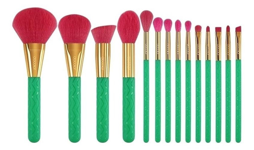 Set de 14 brochas de maquillaje Docolor T1401