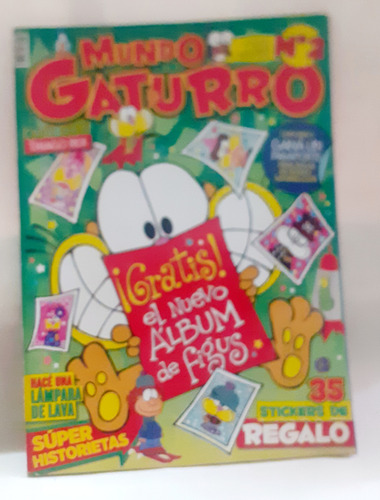 Revista Mundo Gaturro N°2 + Regalos (Usado)