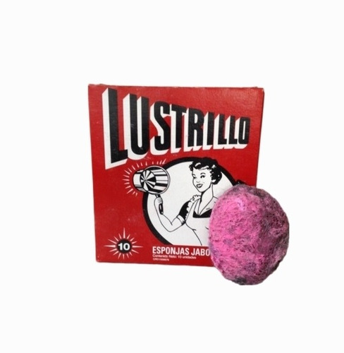 Esponja Jabonosa Lustrillo Caja 10 Unidades