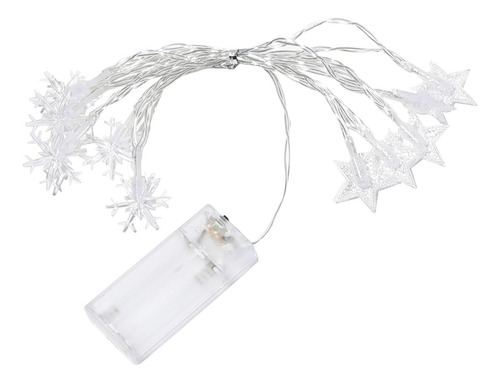 Cadena De Luces Navideñas Decoración Transparente Para