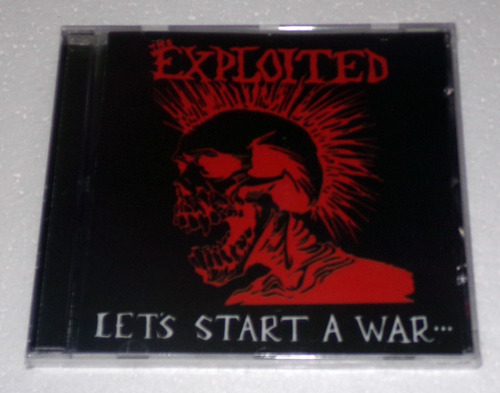 Exploited Let's Start A War Cd Sellado / Kktus 