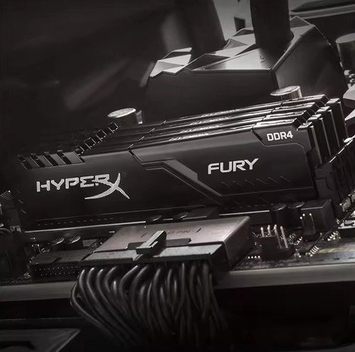 Memória Desktop Kingston Hyperx 8gb Ddr4 2600mhz - Black